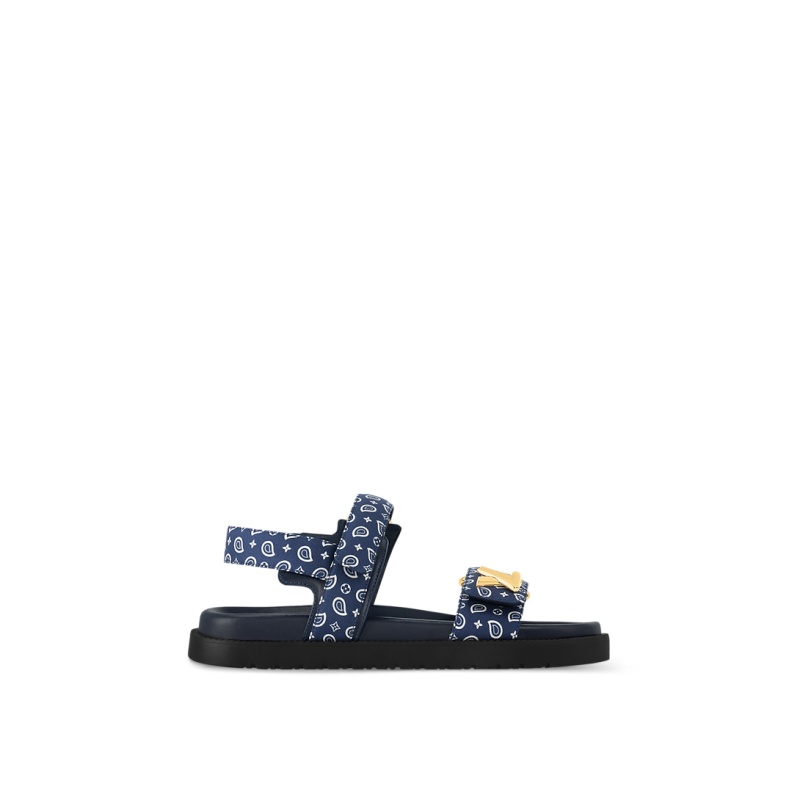 LV Sunset Flat Comfort Sandal - Image 4